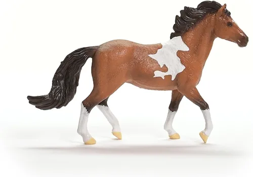 Vista 5 de Schleich Horse Club - Figurina de caballo semental Mangalarga Marchador - Figuras de ponis para niñas y niños - Edades de 5+