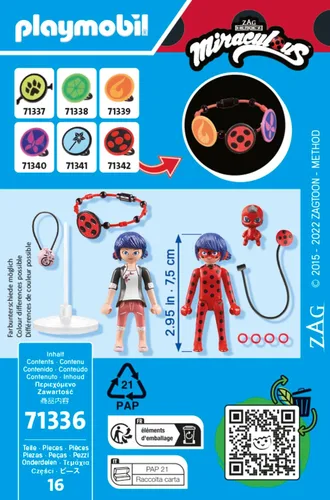 Vista 5 de Playmobil Milagroso: Marinette y Mariquita