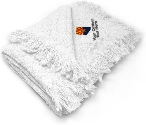 Vista 8 de Nursery Bedding Baby Blankets for Boys & Girls Arizona Flag State Cotton