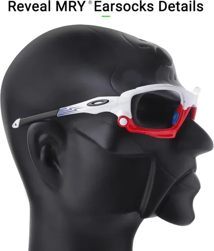 Vista 6 de Mryok Auriculares de repuesto para Oakley JawboneRacing JacketSplit Jacket - Opt