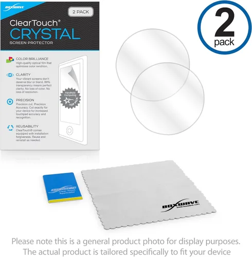 Vista 7 de BoxWave Protector de pantalla compatible con SpaceTalk Adventurer (ST2-4G-2) – ClearTouch Crystal (paquete de 2), película HD – Escudo de arañazos