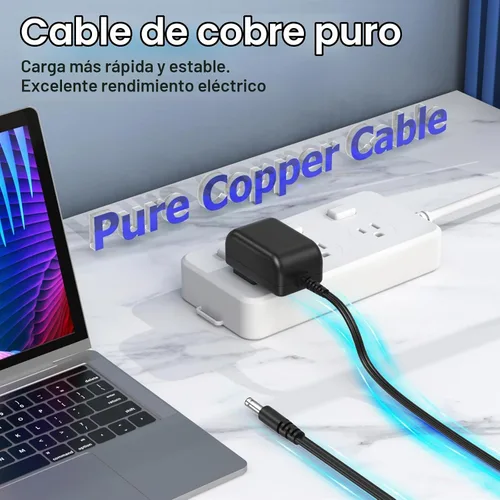 Vista 3 de Cargador para piano Yamaha PA-3C PSR-E360 PSR-E360MA PSR-EW310 PSR-E253 UL