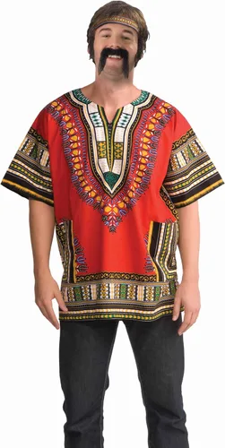 Vista 2 de Camisa de disfraz de Dashiki para hombre