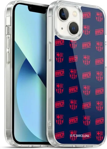Vista 65 de Head Case Designs Funda de gel suave con licencia oficial del FC Barcelona Barca Crest Graphics [protección de grado militar] compatible con Apple