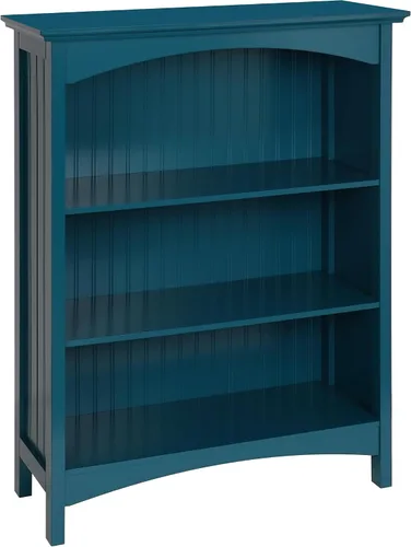 Vista 16 de eHemco Estantería de 2 niveles con 2 soportes arqueados, 29 pulgadas, gris