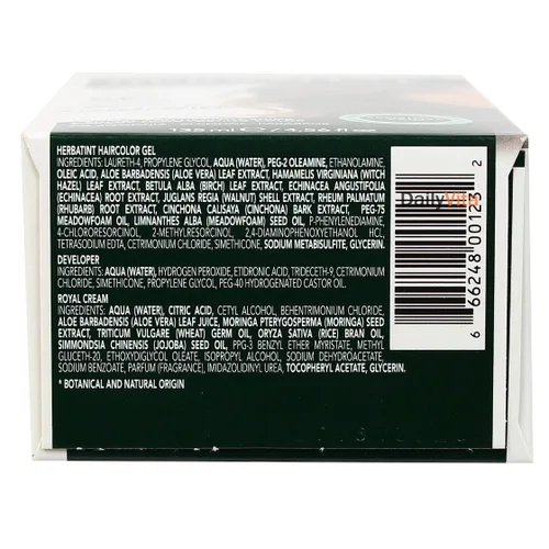 Vista 3 de Herbatint, Gel permanente para teñir el cabello, 5C, castaño ceniza claro, 4.56 fl oz (4.6 fl oz)