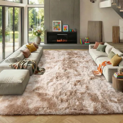 Vista 105 de ONASAR - Alfombra de pasillo negra de 2 x 6 pies, esponjosa, lavable, ultrasuave, afelpada, peluda, tapete para bebés, dormitorio de niños, armario