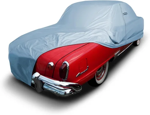 Vista 21 de iCarCover Studebaker Avanti 1962-1964 - Funda de automóvil personalizada para todo tipo de clima, lluvia, nieve, protección UV, ajuste Negro
