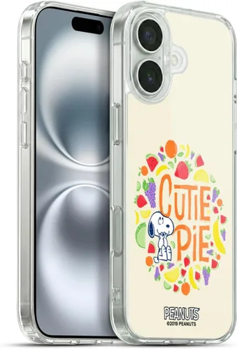 Vista 9 de Head Case Designs Funda de gel suave con licencia oficial de Peanuts Charlie y Snoopy Naturally Sweet compatible con Apple iPhone 7 Plus/iPhone 8