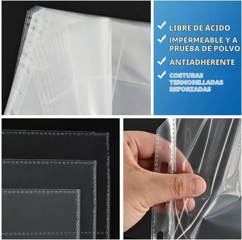 Vista 8 de 9 fundas para tarjetas de bolsillo, capacidad para 900 tarjetas, fundas para carpetas de tarjetas intercambiables, 3 anillos y 9 páginas de bolsillo