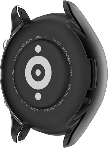 Vista 4 de Funda protectora de pantalla compatible con Amazfit GTR 3 y GTR 3 Pro Premium TPU suave cubierta protectora delgada [a prueba de arañazos]