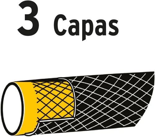 Vista 2 de Manguera 1/2 ', reforzado tres capas, 49.2 ft, Pretul