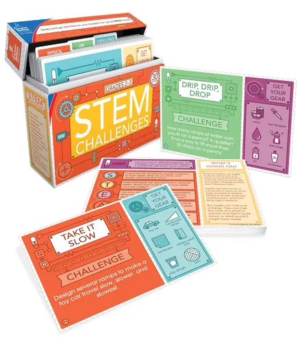 Vista 8 de Carson Dellosa Stem Challenge - Kits de ciencia para niños de 5 a 7 años, plantas, animales, insectos y actividades de aprendizaje de primer grado