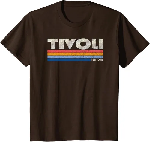Vista 50 de Camiseta vintage de los años 80 estilo Tivoli NY