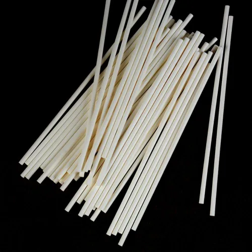 Vista 7 de COOLAKE Palitos de piruleta 100 unidades de 6 pulgadas para hacer dulces de papel para decoración de pasteles, dulces de frutas caseros
