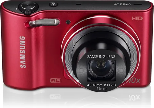 Vista 5 de Samsung WB30F 16.2MP Smart WiFi Cámara digital con zoom óptico 10x y pantalla LCD de 3.0" (rojo) (Modelo antiguo)