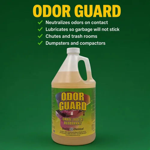 Vista 4 de Limpiador y desodorante de conducto de basura Odor Guard - 1 galón (128 onzas)