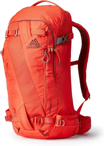 Vista 3 de Gregory Mochila de esquí alpino Targhee, rojo gamma, Tamaño único, 26L US