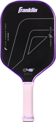 Vista 20 de Franklin Sports Paletas profesionales de Pickleball – Serie de fibra de carbono C45 - Aprobadas oficialmente por USAP + UPA – Diseño para jugadores