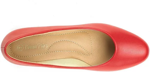 Vista 4 de Dream Pairs - Zapatos de tacón alto Mila Low Chunky para mujer