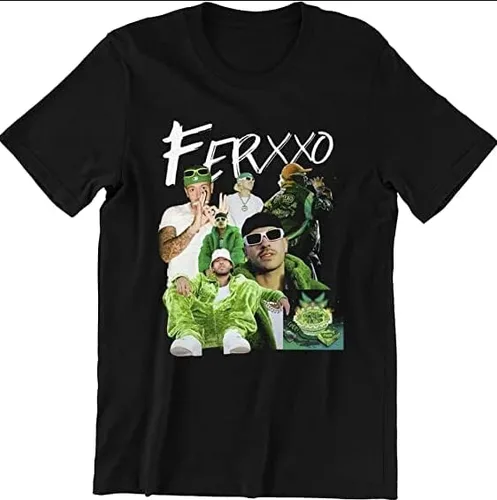Vista 3 de Fe%Liz Cumpleaños Ferxxo 2022, camisa de viaje a Estados Unidos 2022, sudadera con capucha Ferxxo Tour, regalo para fanáticos Fe%id Reg%Gaeton