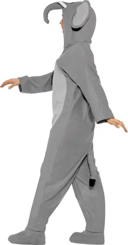 Vista 4 de Disfraz de elefante unisex para adultos