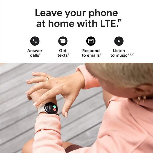 Vista 6 de Google Pixel Watch 1ª generación (modelo anterior) – Reloj inteligente Android con seguimiento de actividad Fitbit – Reloj de seguimiento