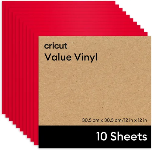 Vista 28 de Cricut® Value Vinilo Permanente, Negro (12 pulgadas x 10 pies)