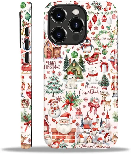 Vista 40 de Funda para iPhone 13 iPhone 14, a prueba de golpes, funda protectora híbrida de 2 capas, doble protección contra caídas, antiarañazos, diseño