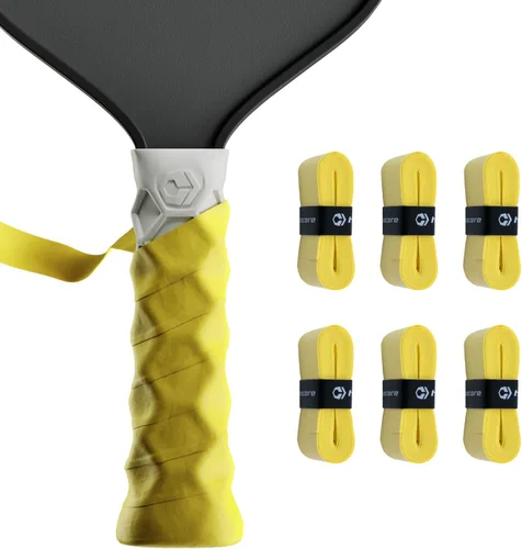 Vista 16 de Hesacore Hesatac Cinta de Sobreagarre – para Pickleball, Pádel y Tenis – Hecha para Agarres Hesacore – Absorbe el Sudor, Suave, Antideslizante