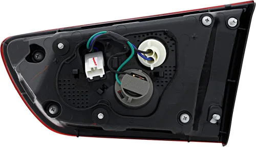 Vista 4 de Para Kia Rio sedán interior luces traseras lámparas Set 2012 2013 2014 2015 2016 2017 lado del conductor y pasajero Driver and Passenger Side Set