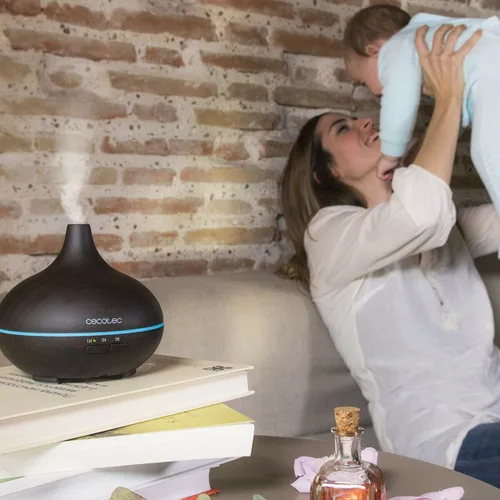 Vista 7 de Humidificador Difusor de Aromas Cecotec Pure Aroma 150 YIN Negro Plástico 150 ml (7 W) (1 unidad)