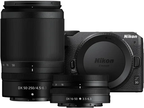 Vista 11 de Nikon Z 30 Cámara sin espejo compacta y ligera con lente NIKKOR 16-50mm con Kit del creador