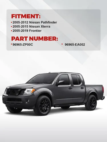 Vista 2 de Portavasos de consola compatible con Nissan Pathfinder 2005-2012, Nissan Xterra 2005-2015, Nissan Frontier 2005-2019. Reemplaza 96965-ZP00C