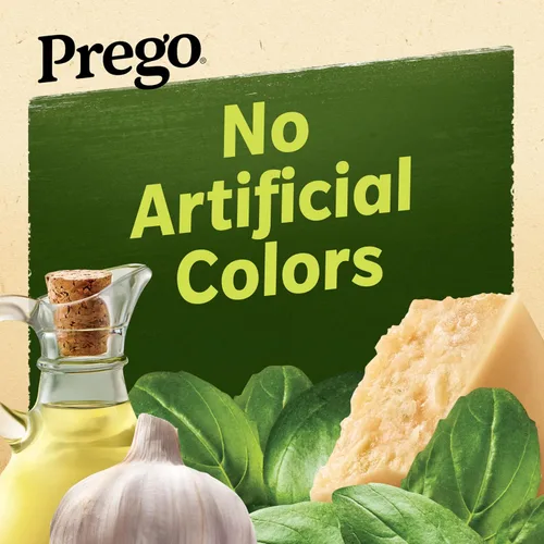 Vista 4 de Salsa de pesto de albahaca Prego, frasco de 8 oz