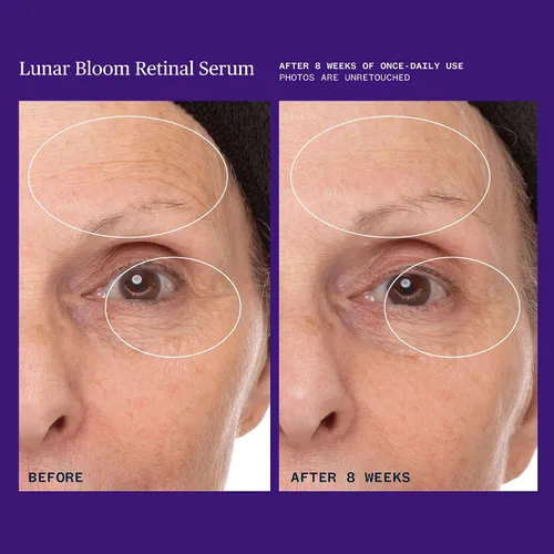 Vista 7 de Ursa Major Lunar Bloom - Suero retinal Hidratante facial potente y suave Líneas finas suaves y arrugas Vegano y libre de crueldad Para todo