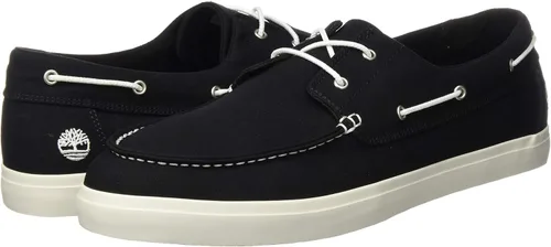 Vista 7 de Timberland Union Wharf - Buey de barco de 2 ojos, color negro, 8 D (M)