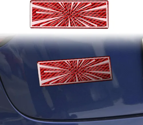 Vista 10 de Adhesivo de insignia de motor dual 3D compatible con accesorios Tesla Model 3 Y X S (negro mate)