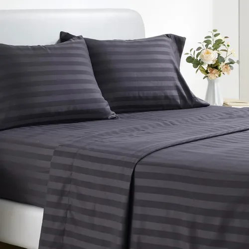 Vista 17 de Sleep Zone - Juego de sábanas suaves y frescas de 3 piezas para niños, sábana bajera, encimera y funda de almohada, no se arrugan ni decoloran, Rosa