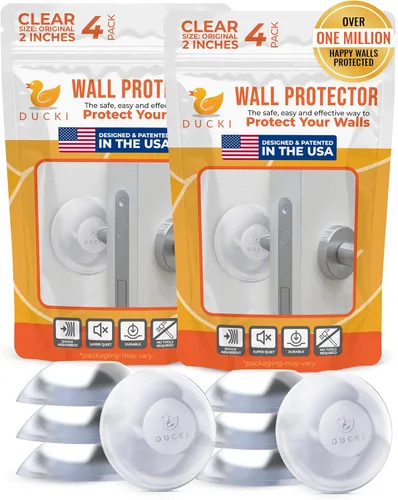 Vista 12 de Tapones de puerta protectores de pared de 1.5 pulgadas, reutilizables