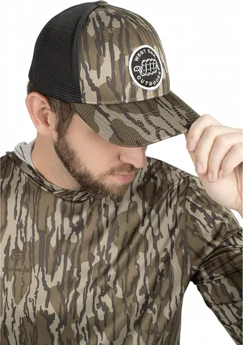 Vista 6 de Pacific Headwear Gorra Mossy Oak Trucker Pacflex