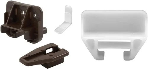 Vista 3 de Prime-Line Products R 7321 guías y deslizantes para cajones, todo de plástico, reemplaza al equipamiento Rite-Trak de cajones (paquete de 2 unidades)
