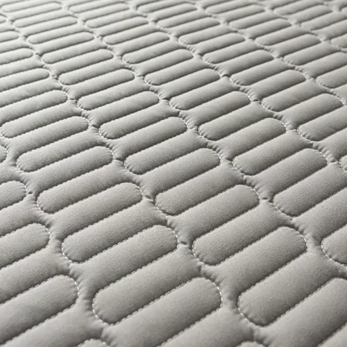 Vista 3 de Funda de colchón de tamaño matrimonial con cremallera, a prueba de polvo, transpirable y lavable, personalizable (gris, 120x190+3.9 in)