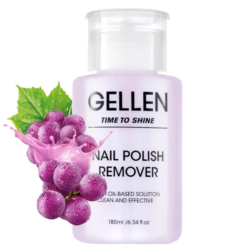 Vista 12 de Gellen Removedor de esmalte de uñas, sin acetona, para esmalte de uñas