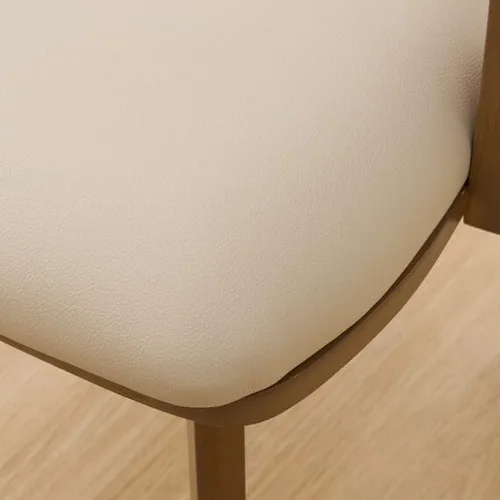 Vista 13 de NITORI 4001838 Silla de comedor Codo giratorio LG-010 Medio Marrón