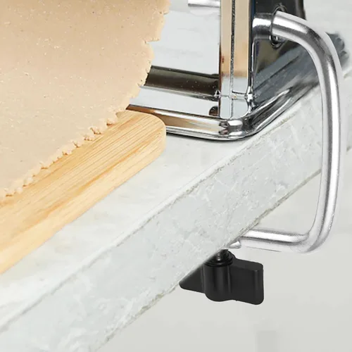 Vista 5 de Lovelysp - Mango de máquina de pasta italiana y clip, repuesto manual para máquina de fideos y accesorios (negro) 2