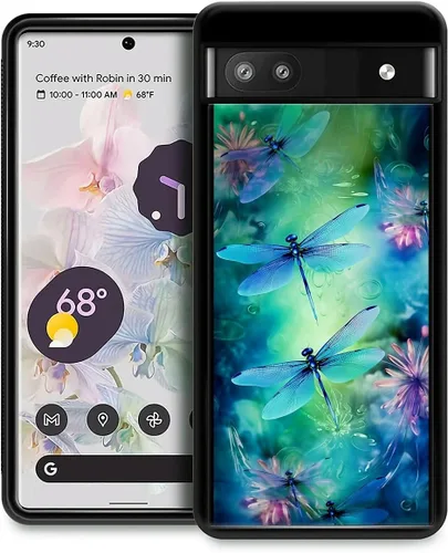 Vista 135 de Compatible con Google Pixel 4A 5G Mobile Case Creative Acrylic Panel trasero Silicona Protección Grip especialmente diseñado para Google Pixel 4A 5G
