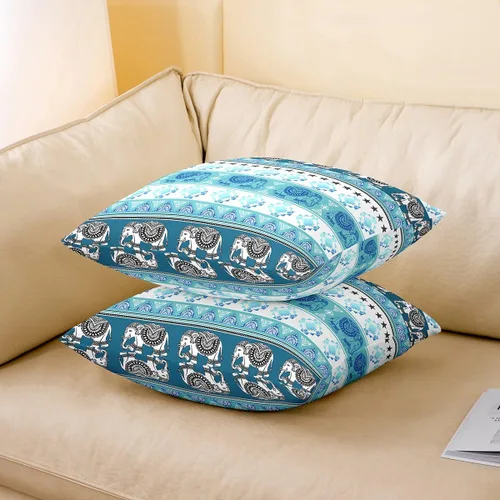 Vista 61 de Guitar Print Double Sides Print Pillow Covers 16"x16",Music Themed Bass Instruments Pillowcase Soft Square Cushion Cases,Rustic Music Score Note