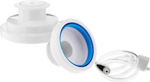 Vista 5 de FoodSaver Paquete de máquina de sellado al vacío y sellador de tarros Almacenamiento vertical Acero inoxidable y negro