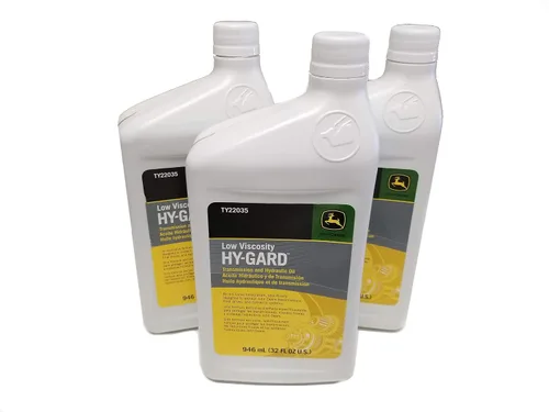 Vista 10 de John Deere Aceite para equipo original, Hy-Gard 32 oz. Aceite de transmisión e hidráulico n.° TY22035